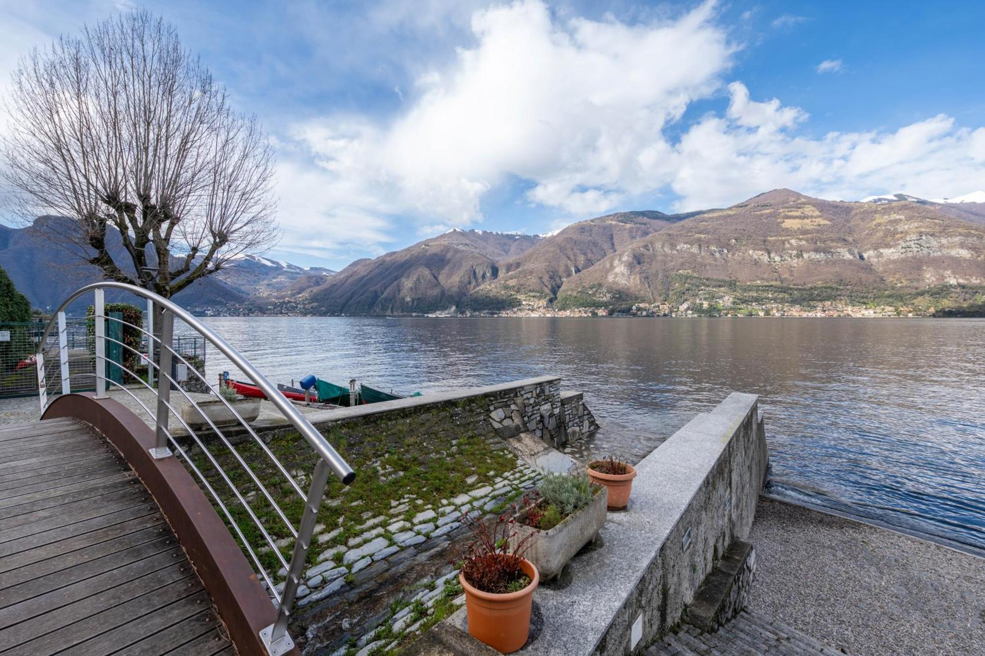 New Stone House Lake View - 1 Lezzeno Bagian luar foto