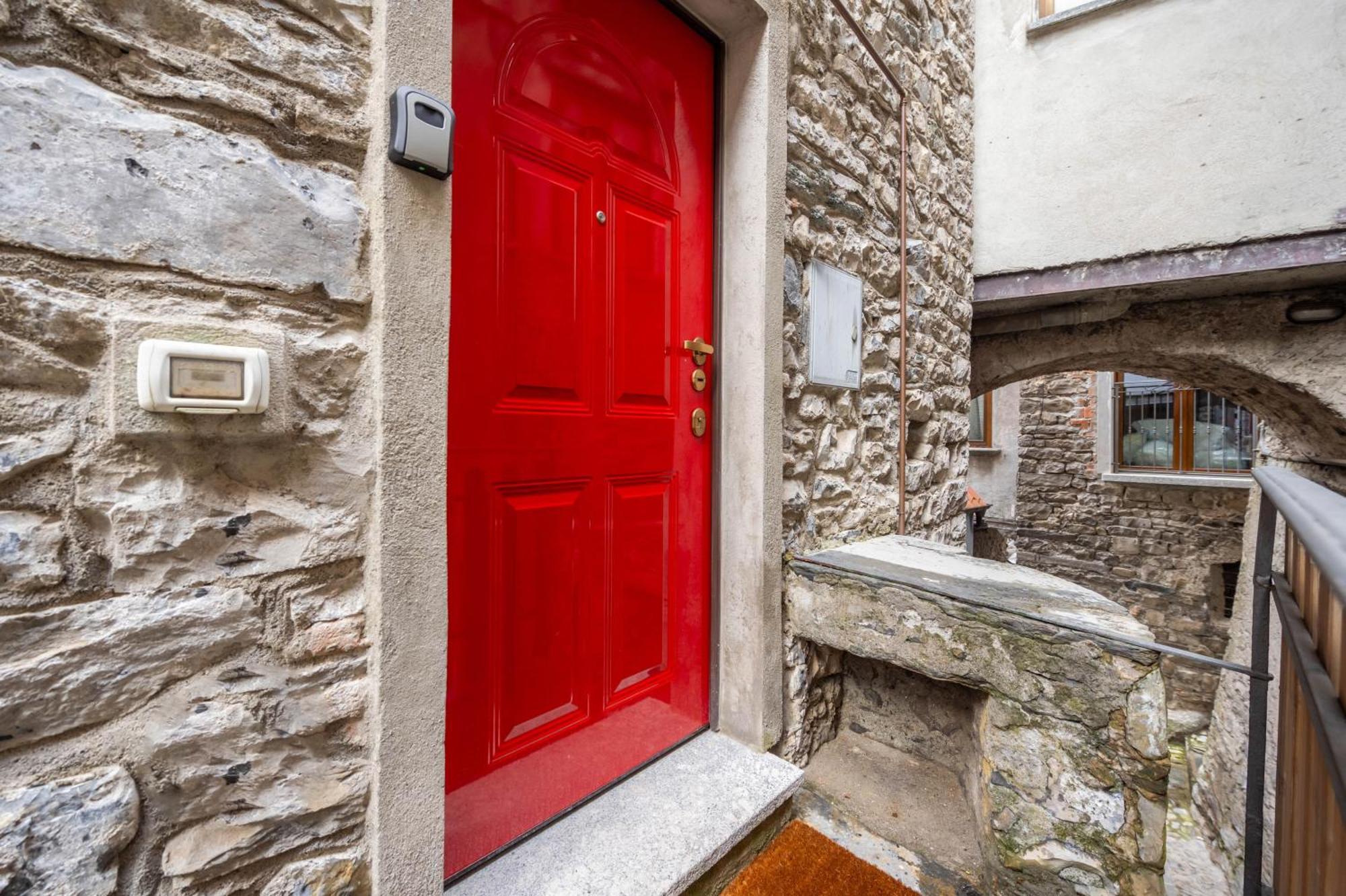 New Stone House Lake View - 1 Lezzeno Bagian luar foto